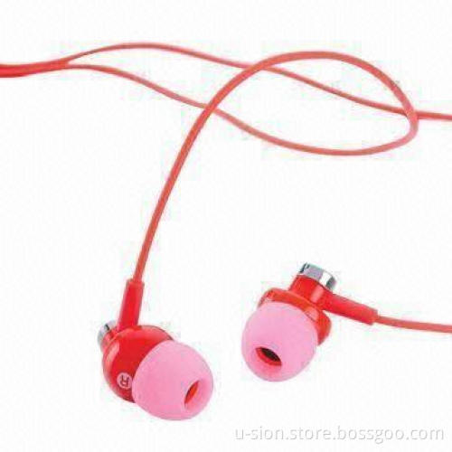 Wired Earphones with Crystal Clear and Stereo Sound/In-ear Style Design, Suitable for MP3/CD/PC